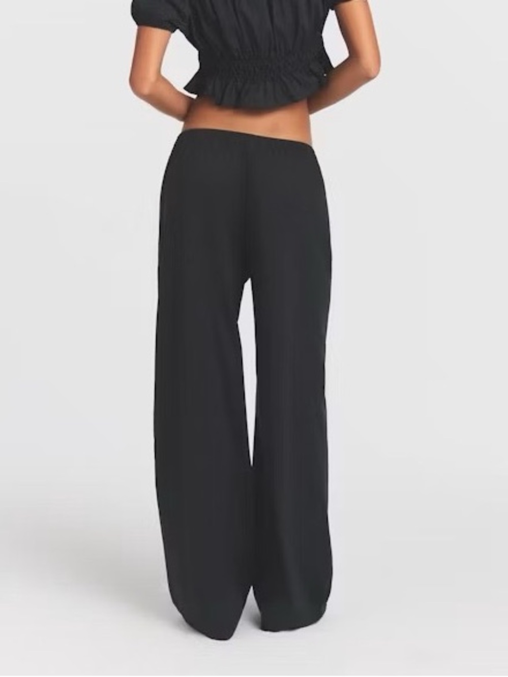🖤 SKIMS Poplin Apparel Pant | Onyx | Sz M | NWT 🏷️